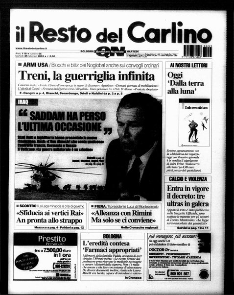 Il Resto del Carlino : giornale dell'Emilia
